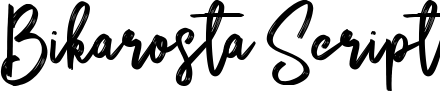 Bikarosta Script title