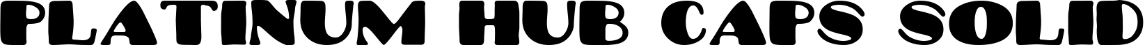 Platinum Hub Caps Solid title