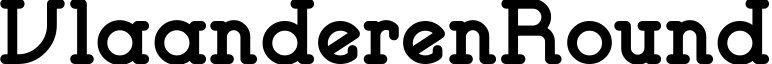 VlaanderenRound font sample