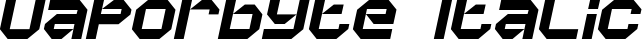 Vaporbyte Italic