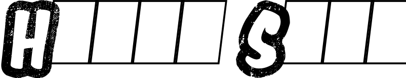 Happy Shop font sample