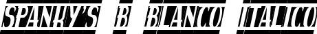 spanky's b blanco italico