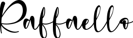 Raffaello font sample