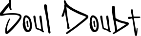 Soul Doubt font sample