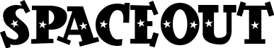 SpaceOut font sample