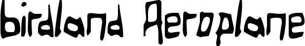 Birdland Aeroplane title