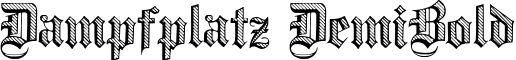 Dampfplatz DemiBold