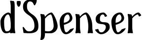 d'Spenser font sample