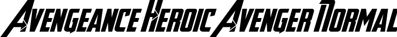Avengeance Heroic Avenger Normal
