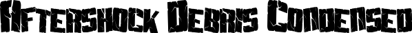Aftershock Debris Condensed