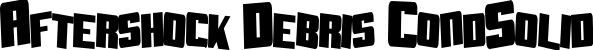 Aftershock Debris CondSolid
