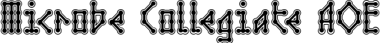 Microbe Collegiate AOE