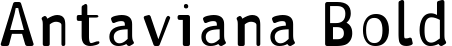 Antaviana Bold
