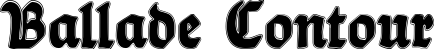 Ballade Contour