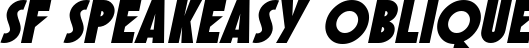 SF Speakeasy Oblique