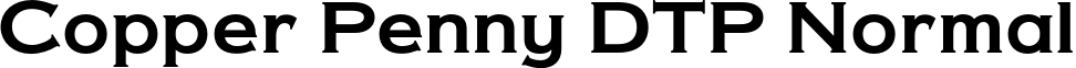 Copper Penny DTP Normal