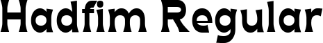 Hadfim Regular