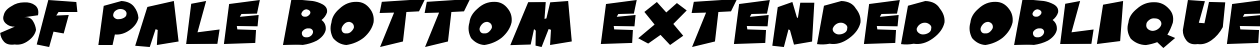 SF Pale Bottom Extended Oblique
