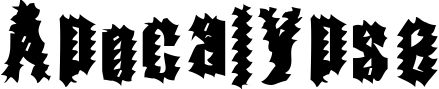 Apocalypse title