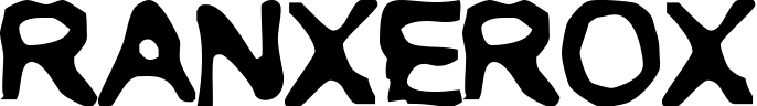 RANXEROX font sample