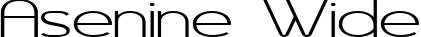 Asenine Wide