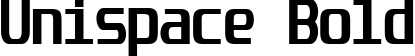Unispace Bold