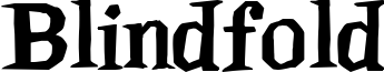 Blindfold title