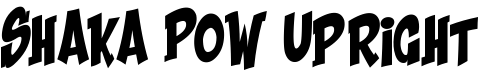 Shaka Pow Upright