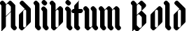 Adlibitum Bold