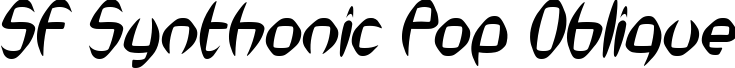 SF Synthonic Pop Oblique