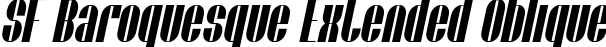 SF Baroquesque Extended Oblique