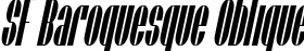SF Baroquesque Oblique