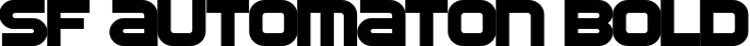 SF Automaton Bold