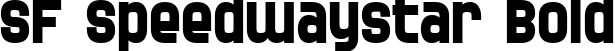 SF Speedwaystar Bold