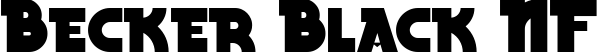 Becker Black NF
